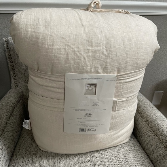 Casaluna Bedding Casaluna Fullqueen Heavyweight Linen Blend